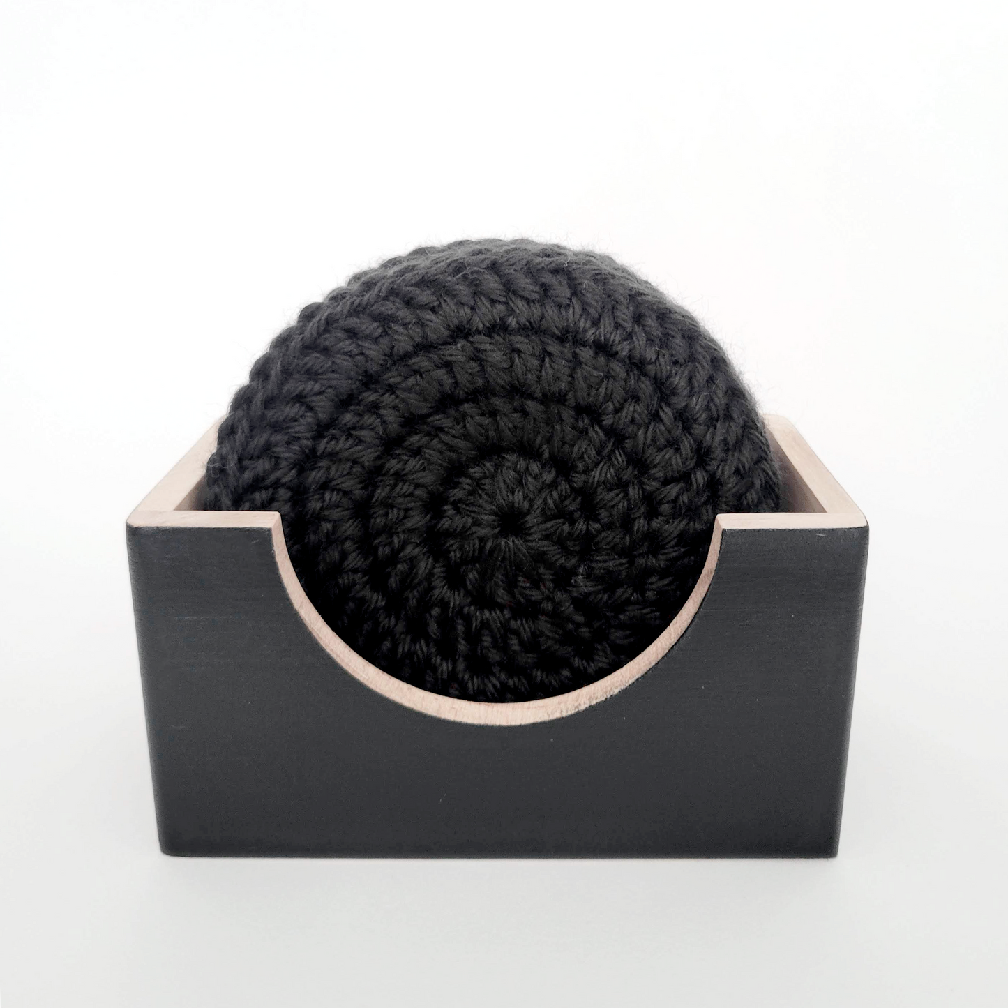 Crocheted Coasters with Box (Set of 4)