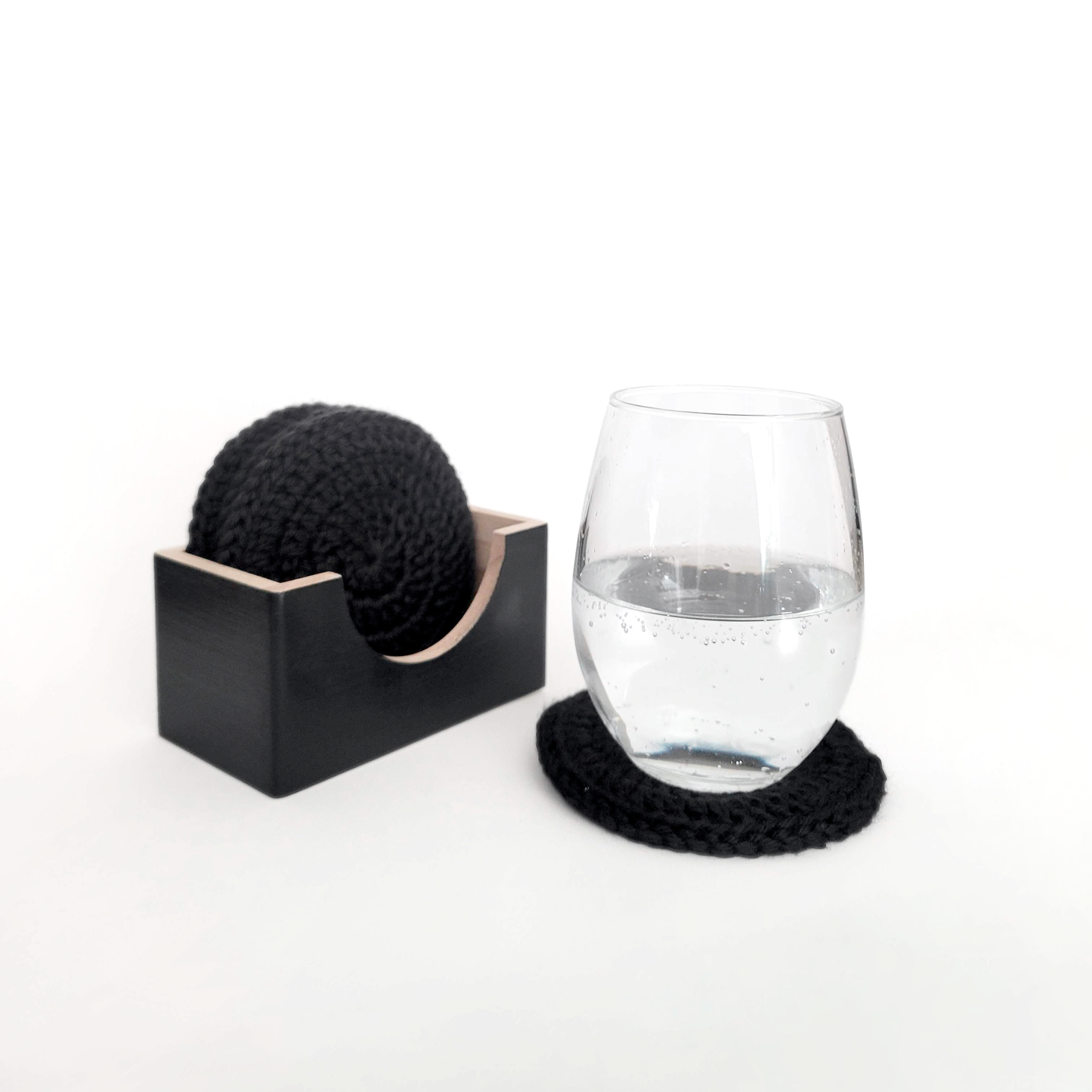 Crocheted Coasters with Box (Set of 4)