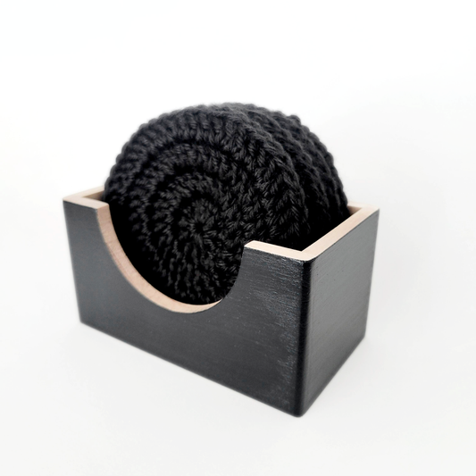 Crocheted Coasters with Box (Set of 4)