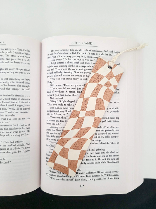 Wooden Bookmark with Tassle